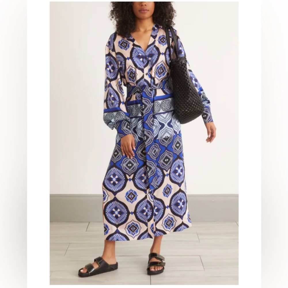 Alexis print dress